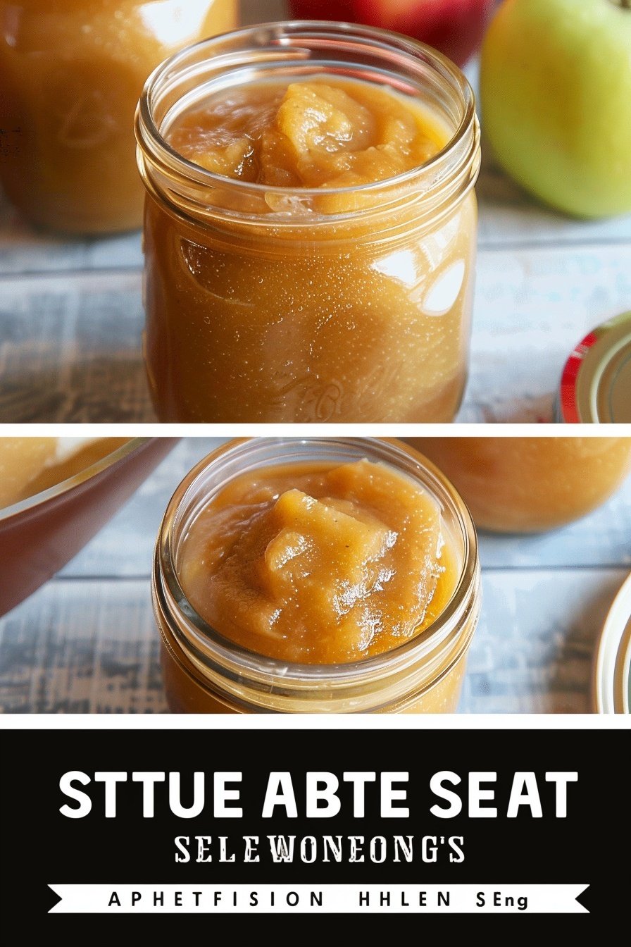 Easy Step by Step Applesauce Canning Recipe