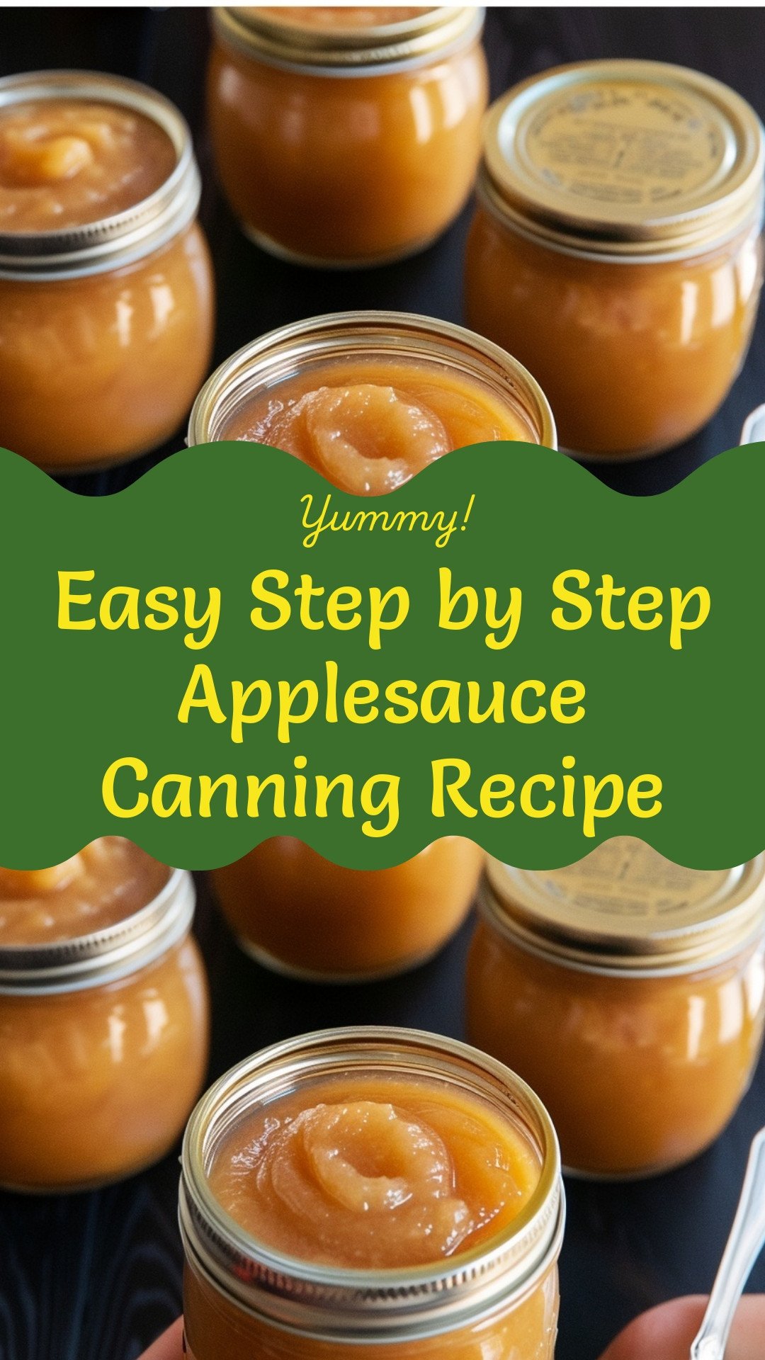 Easy Step by Step Applesauce Canning Recipe