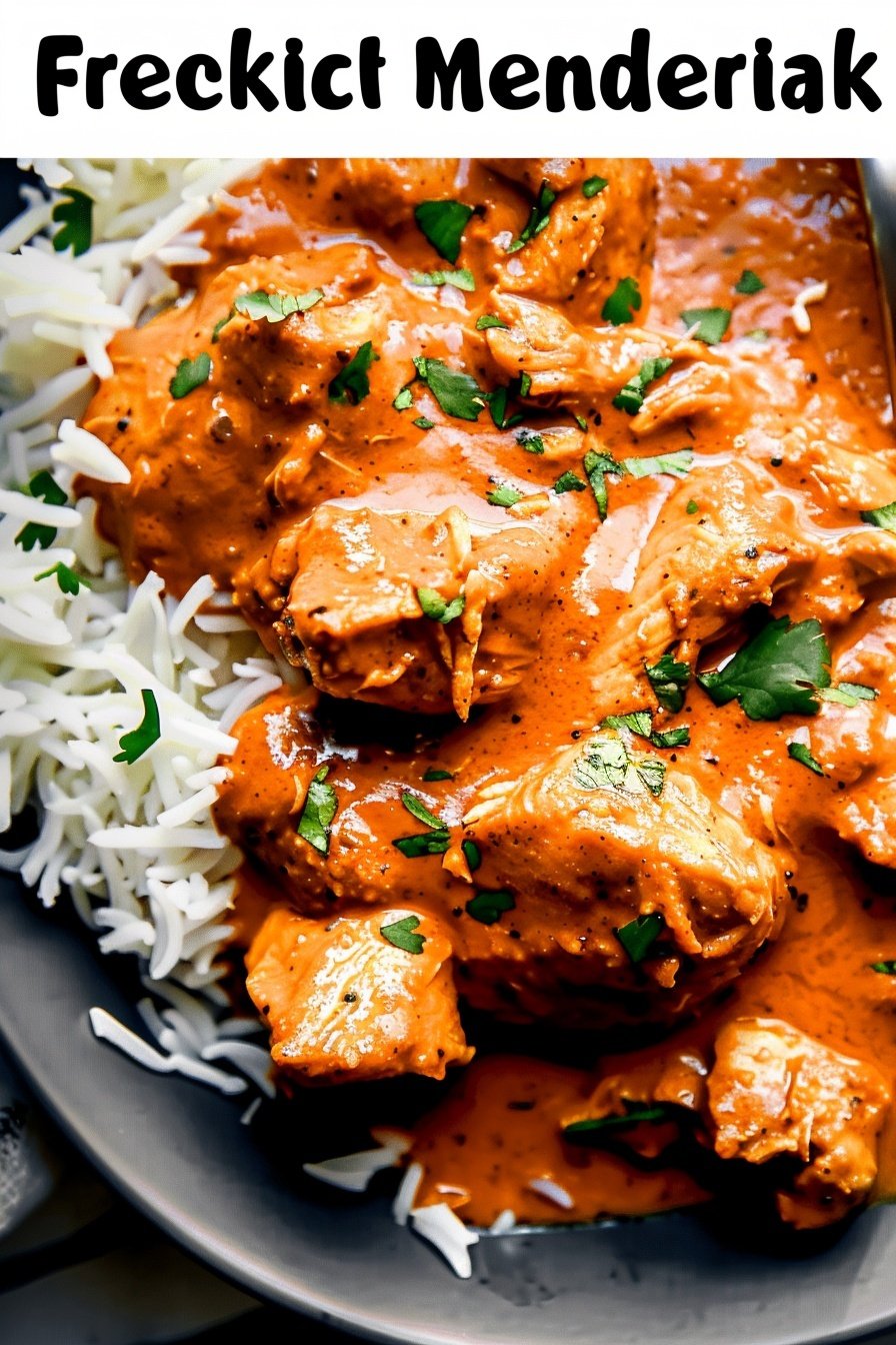 Freezer Friendly Creamy Chicken Tikka Masala
