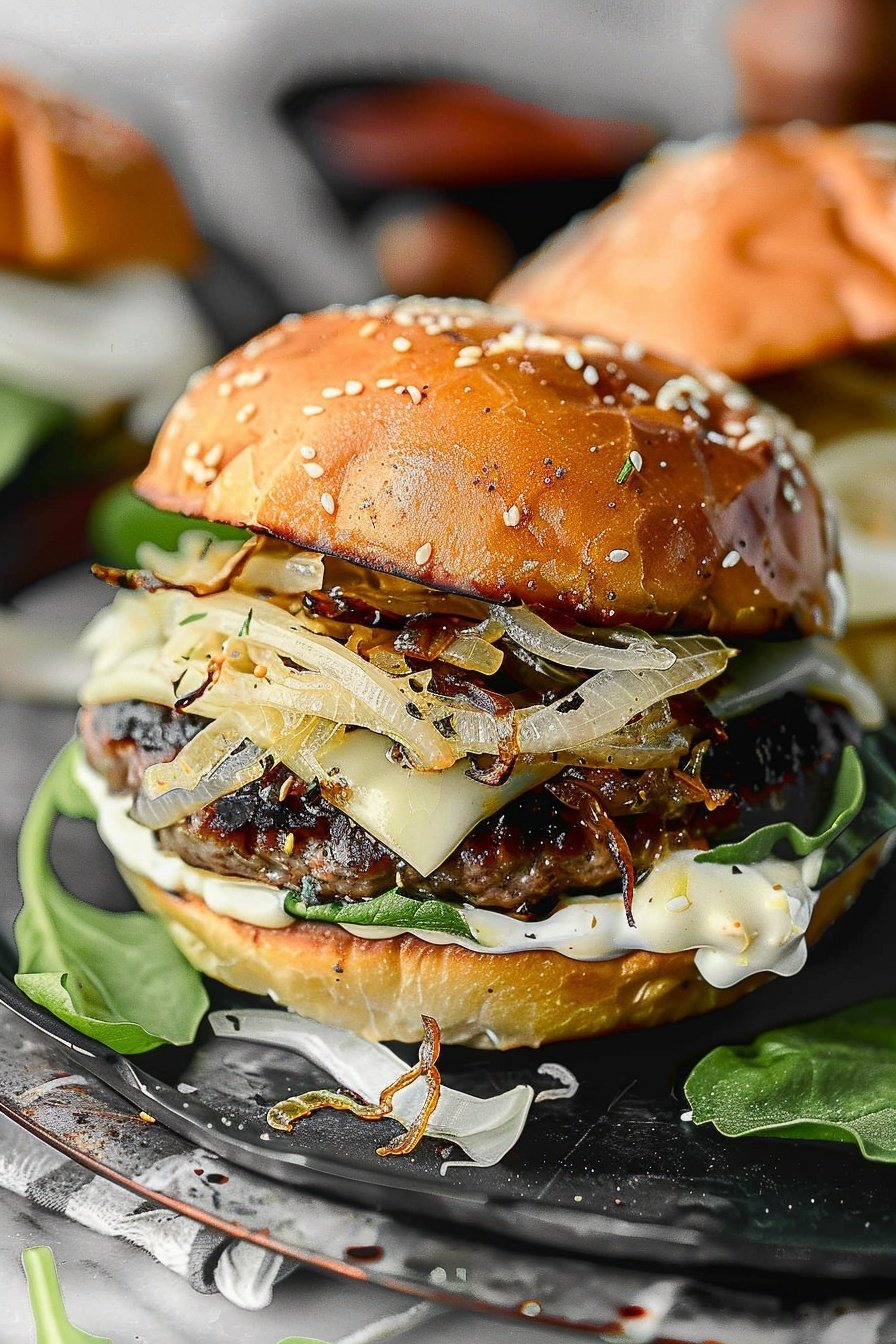 French Onion Burgers Recipe Better From Scratch