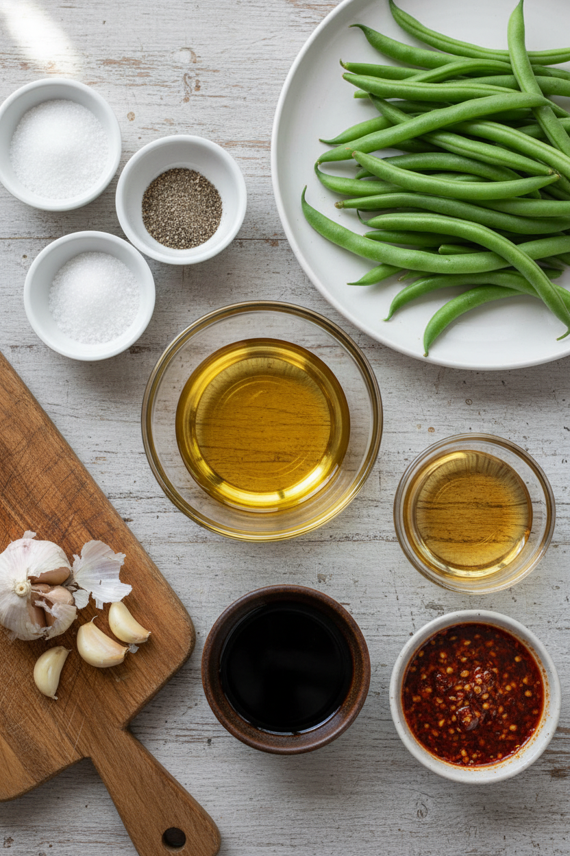 Garlic Chili Green Beans Recipe