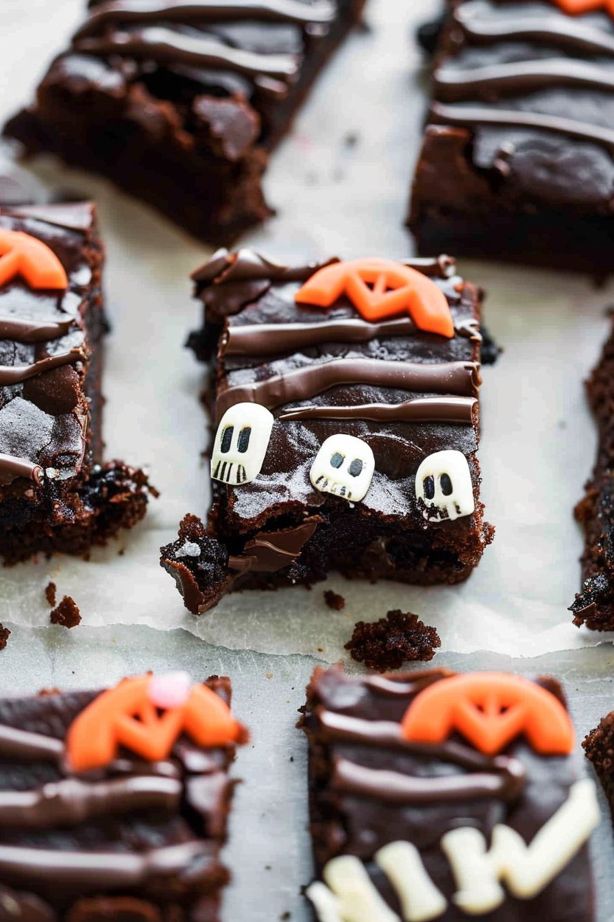 Graveyard Halloween Brownies Recipe From Scratch