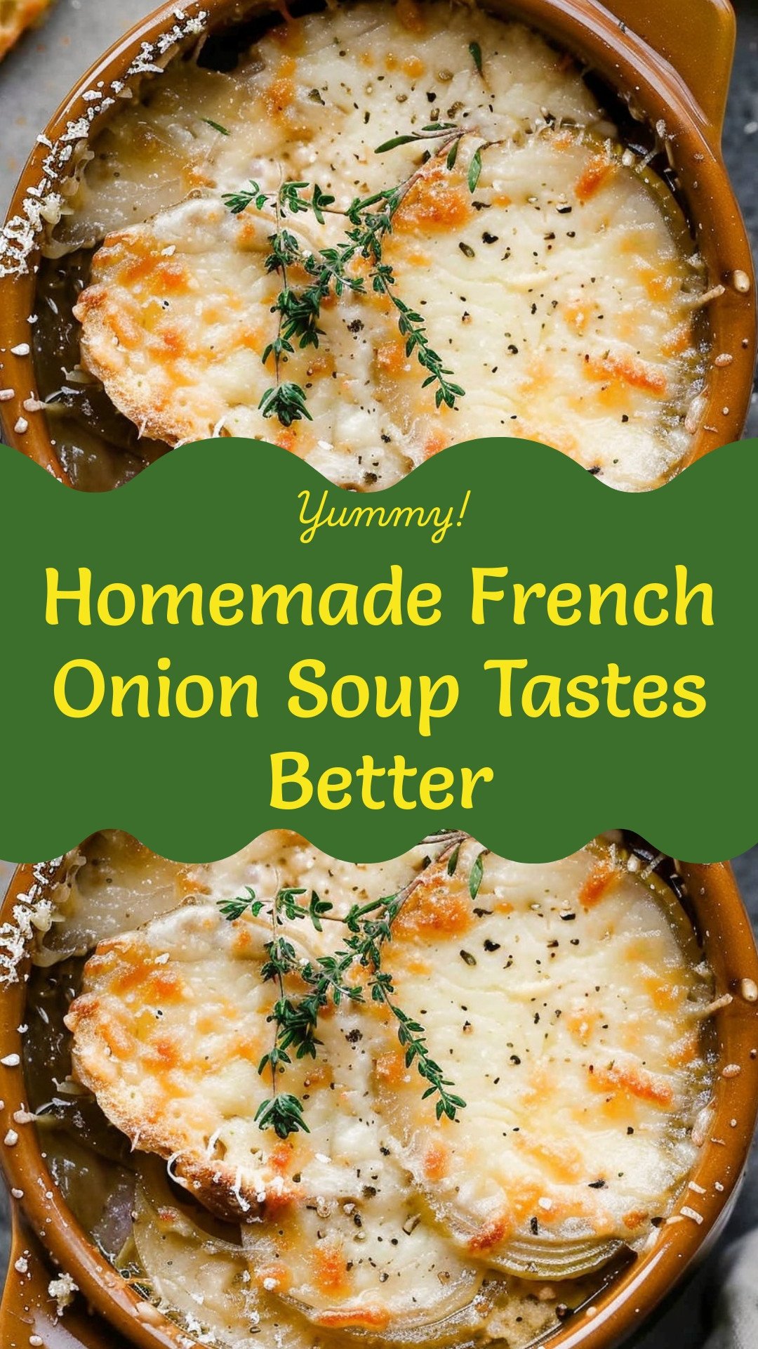 Homemade French Onion Soup Tastes Better