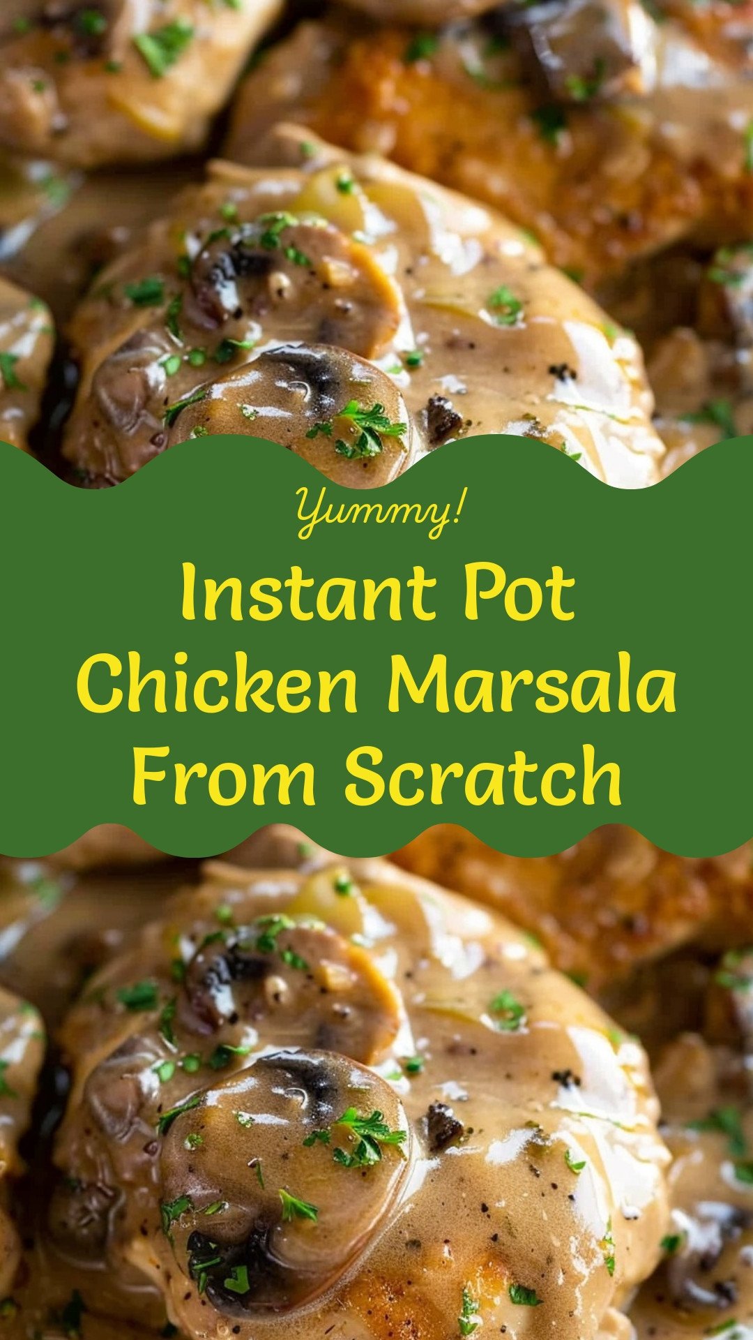 Instant Pot Chicken Marsala From Scratch