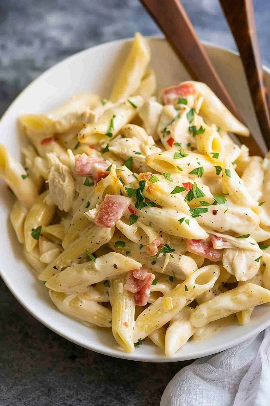 Instant Pot Ranch Chicken Pasta Recipe