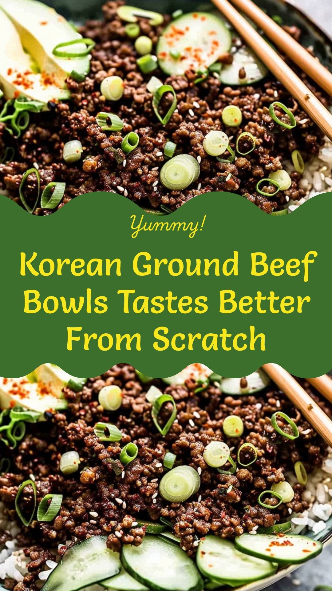 Korean Ground Beef Bowls Tastes Better From Scratch