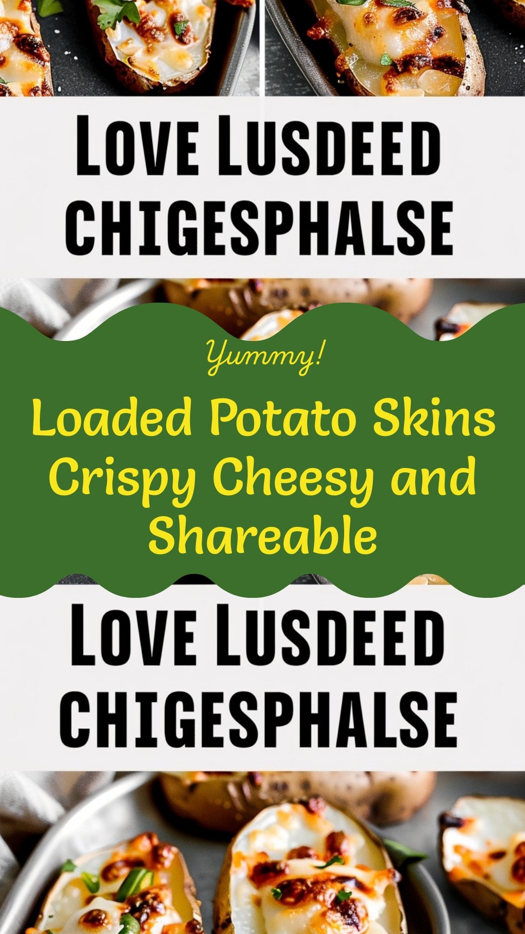 Loaded Potato Skins Crispy Cheesy and Shareable