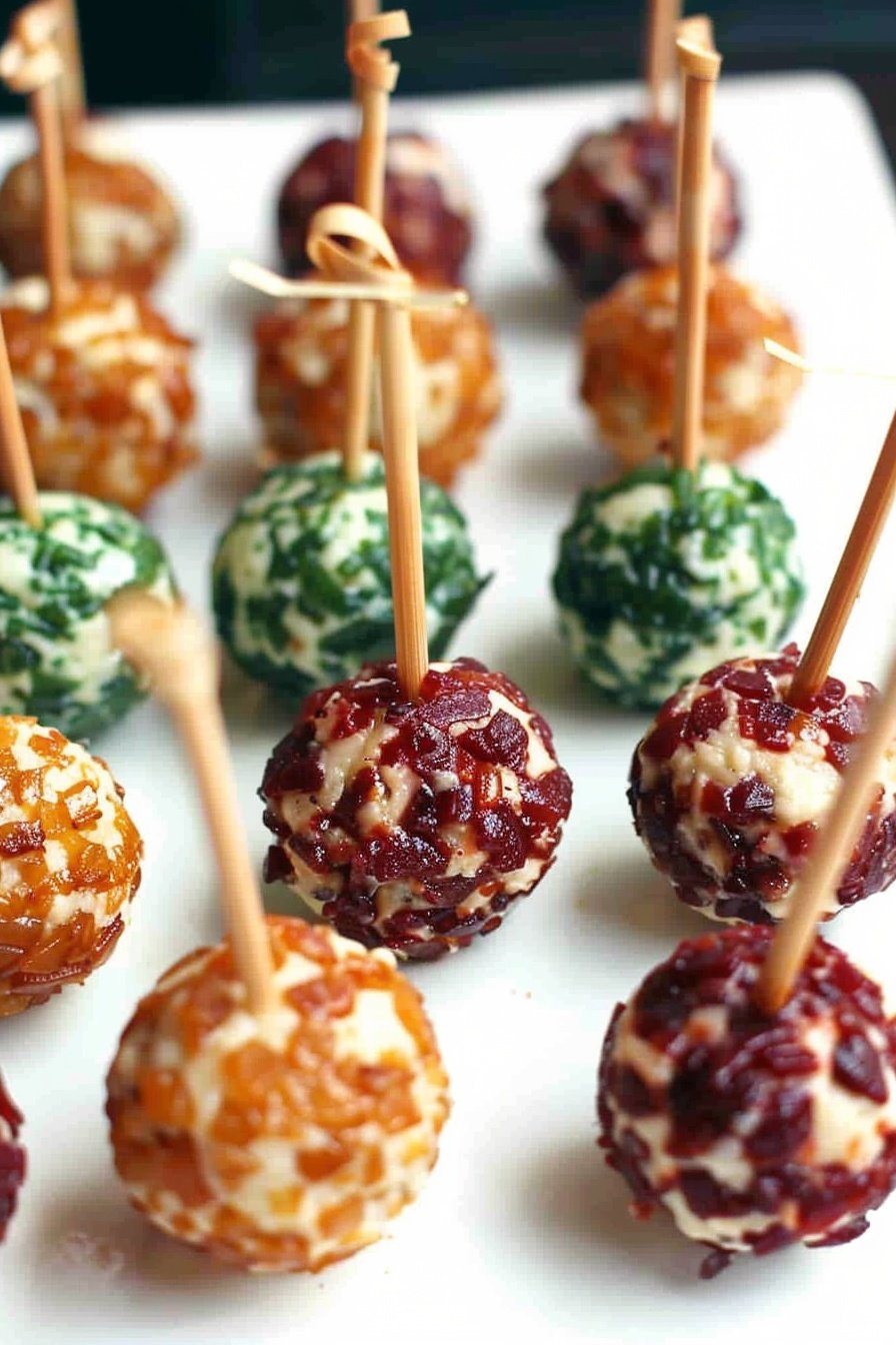 Mini Cheese Ball Bites Recipe from Scratch