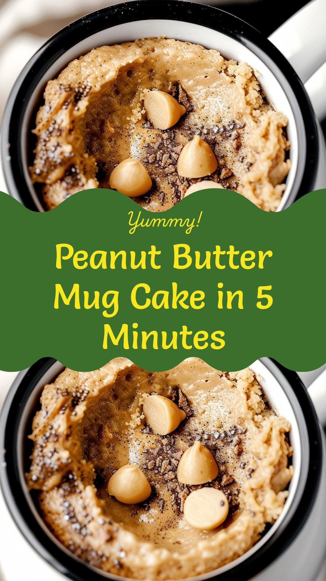 Peanut Butter Mug Cake in 5 Minutes