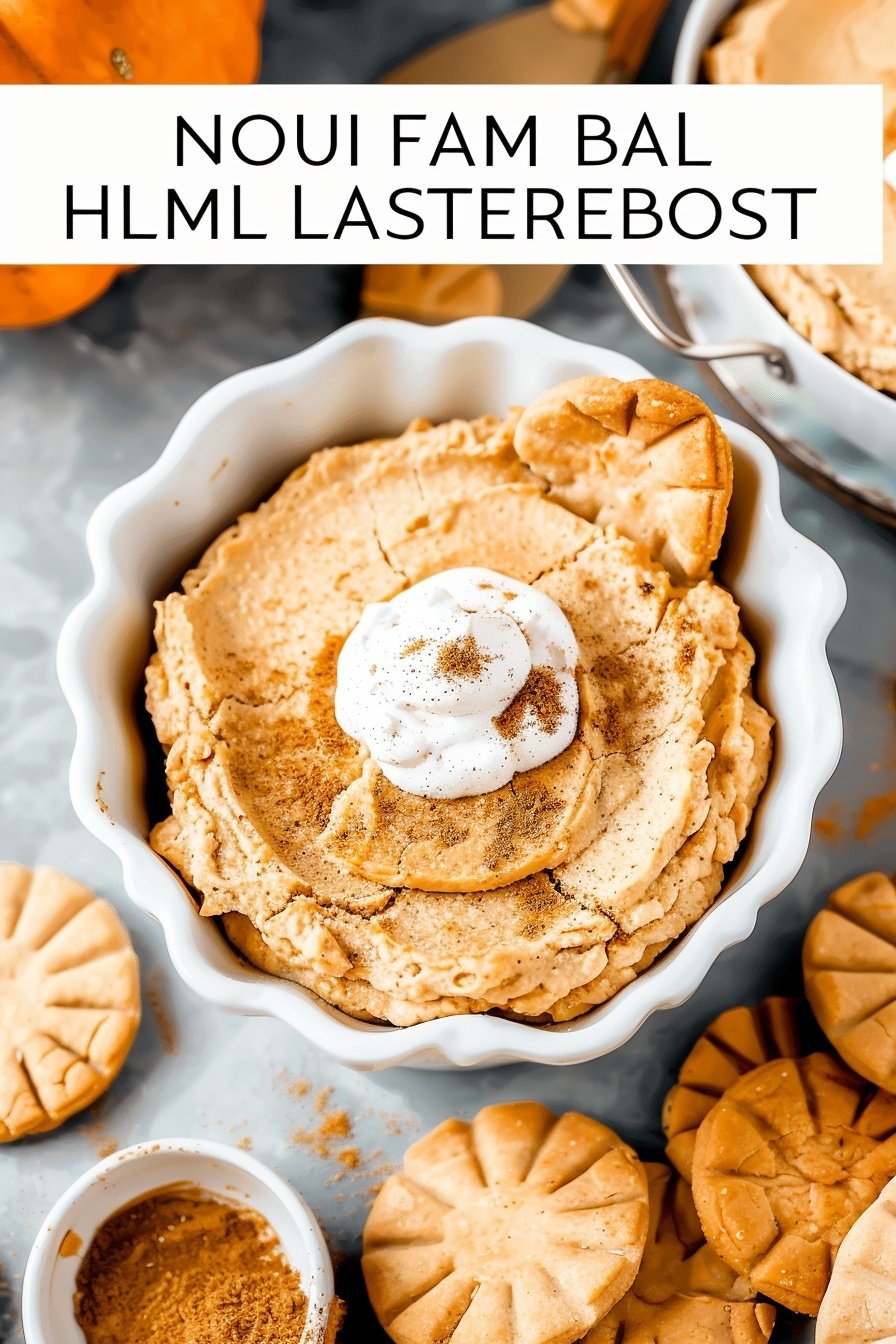 Pumpkin Fluff Dip No Bake Fall Treat