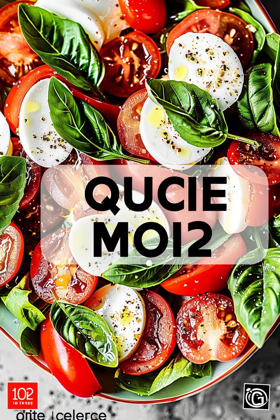 Quick Caprese Salad Recipe in 10 Minutes