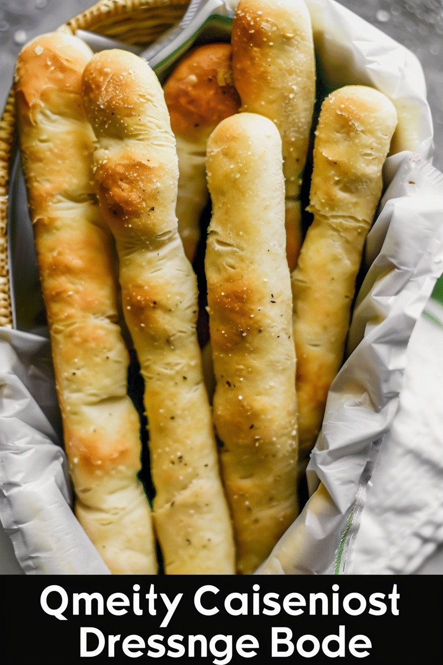 Quick Easy Homemade Breadsticks Recipe