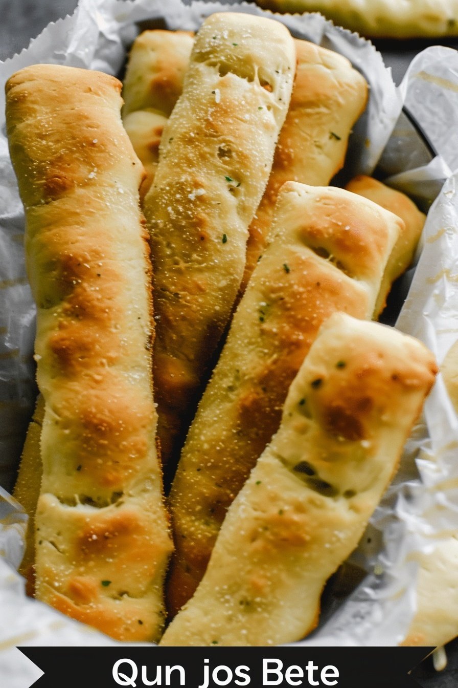 Quick Easy Homemade Breadsticks Recipe