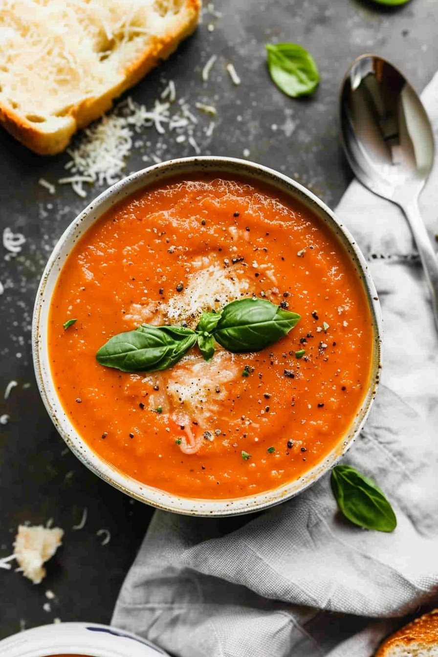 Roasted Tomato Soup Recipe Tastes Better From Scratch