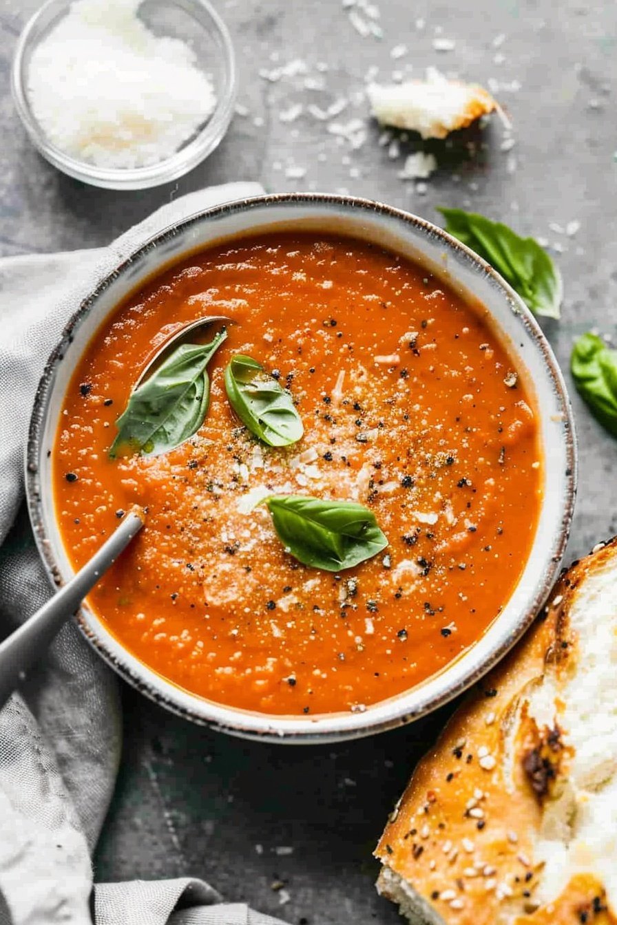 Roasted Tomato Soup Recipe Tastes Better From Scratch