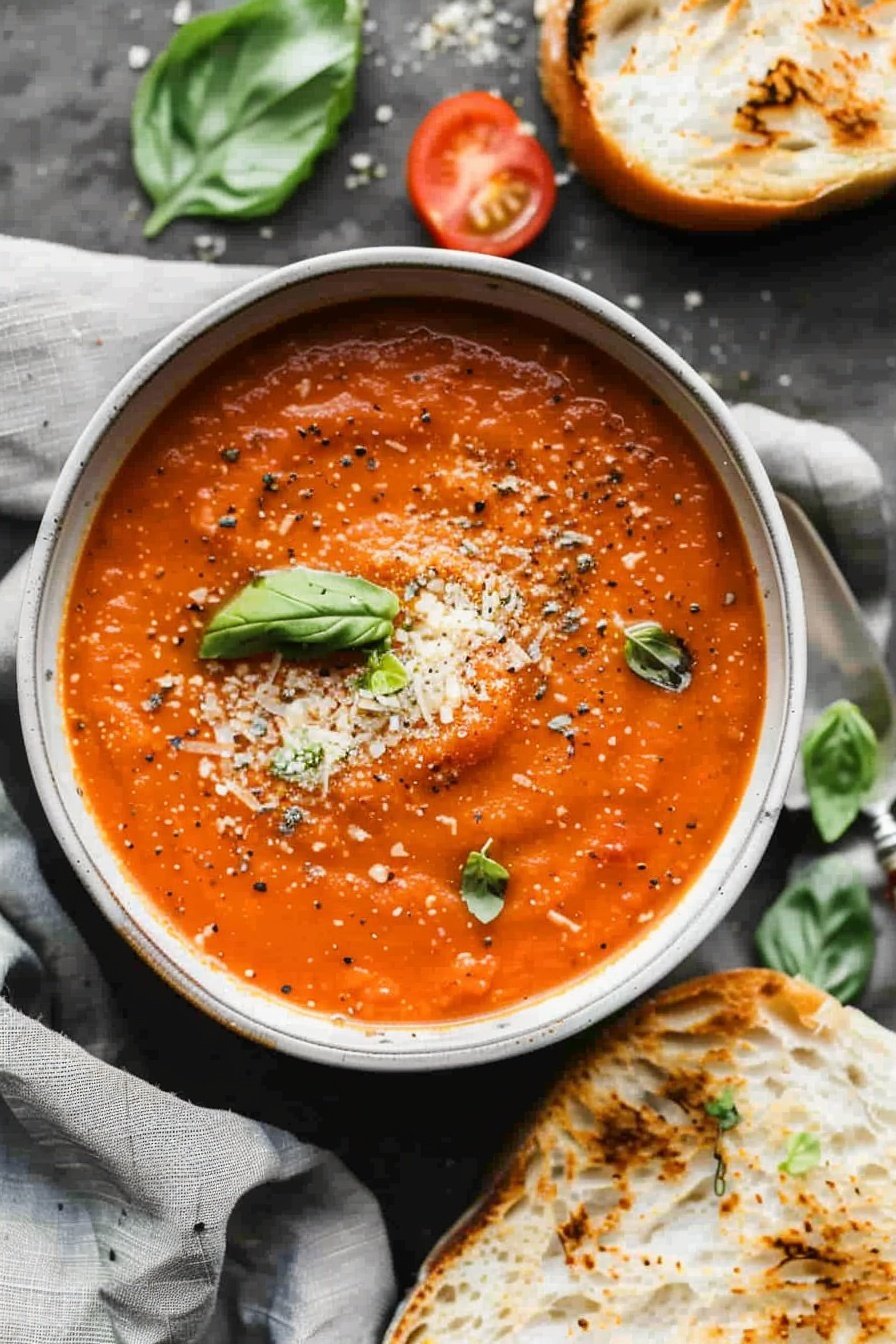 Roasted Tomato Soup Recipe Tastes Better From Scratch