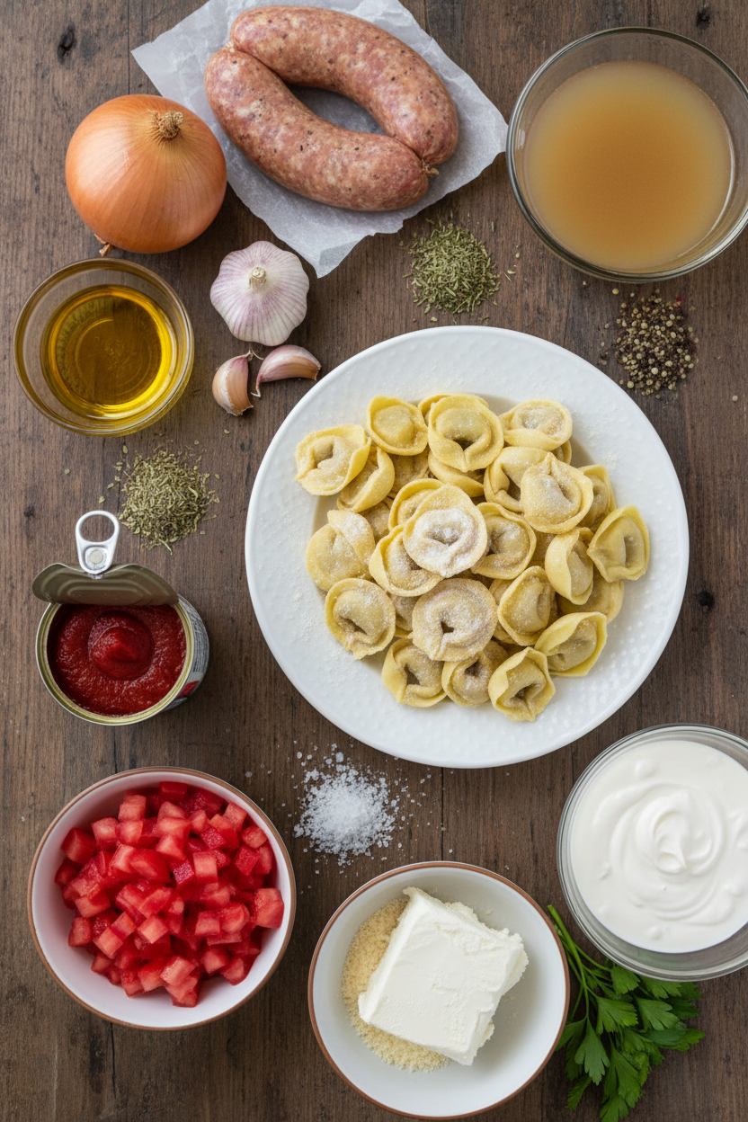 Sausage Tortellini Soup Recipe