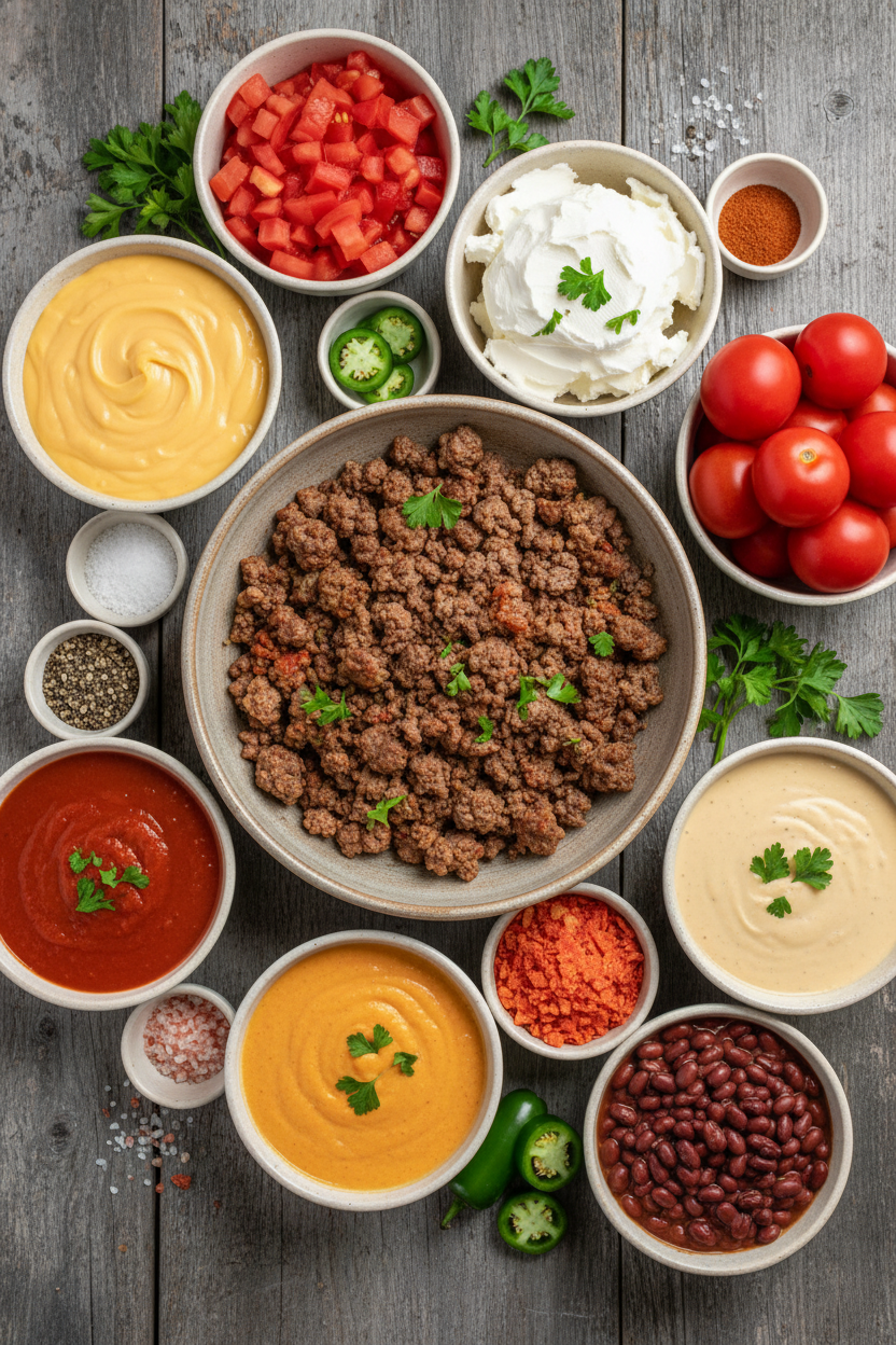 Skillet Queso Dip Recipe for a Crowd