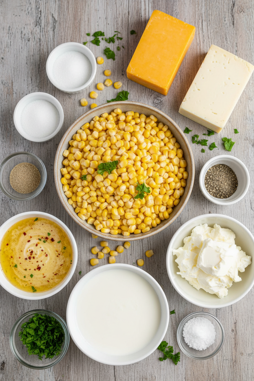 Slow Cooker Cowboy Butter Creamed Corn