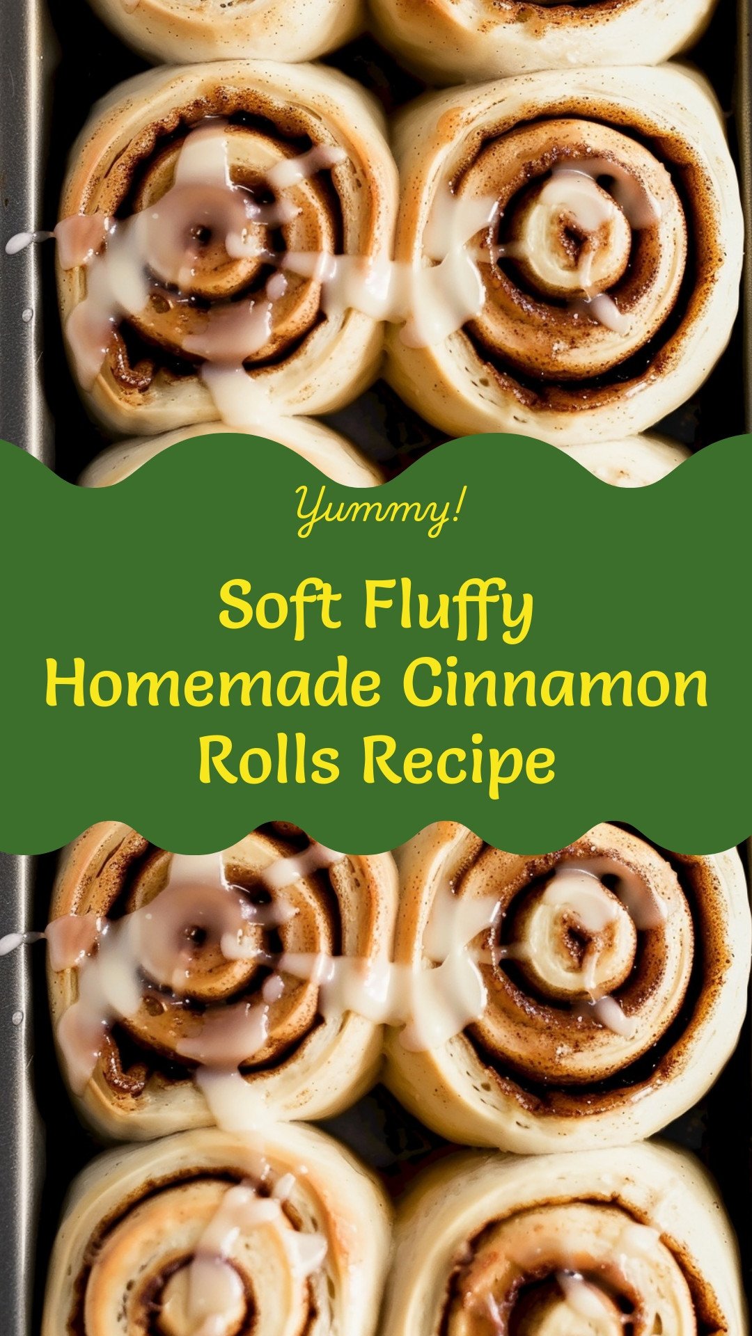 Soft Fluffy Homemade Cinnamon Rolls Recipe