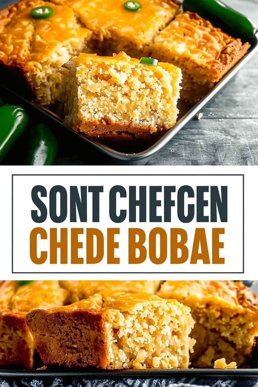 Southern Cheddar Jalapeño Cornbread Easy Recipe