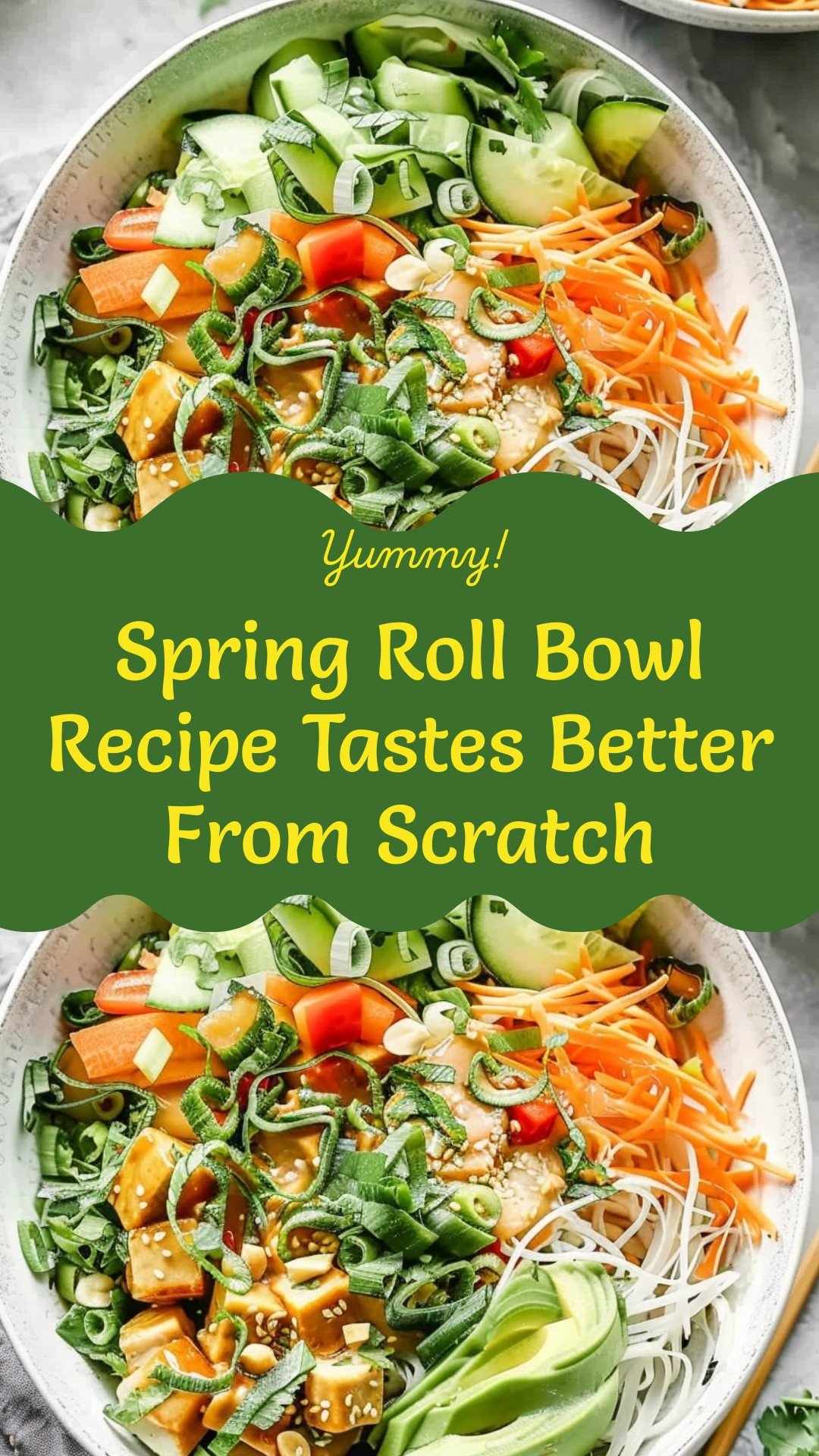 Spring Roll Bowl Recipe Tastes Better From Scratch