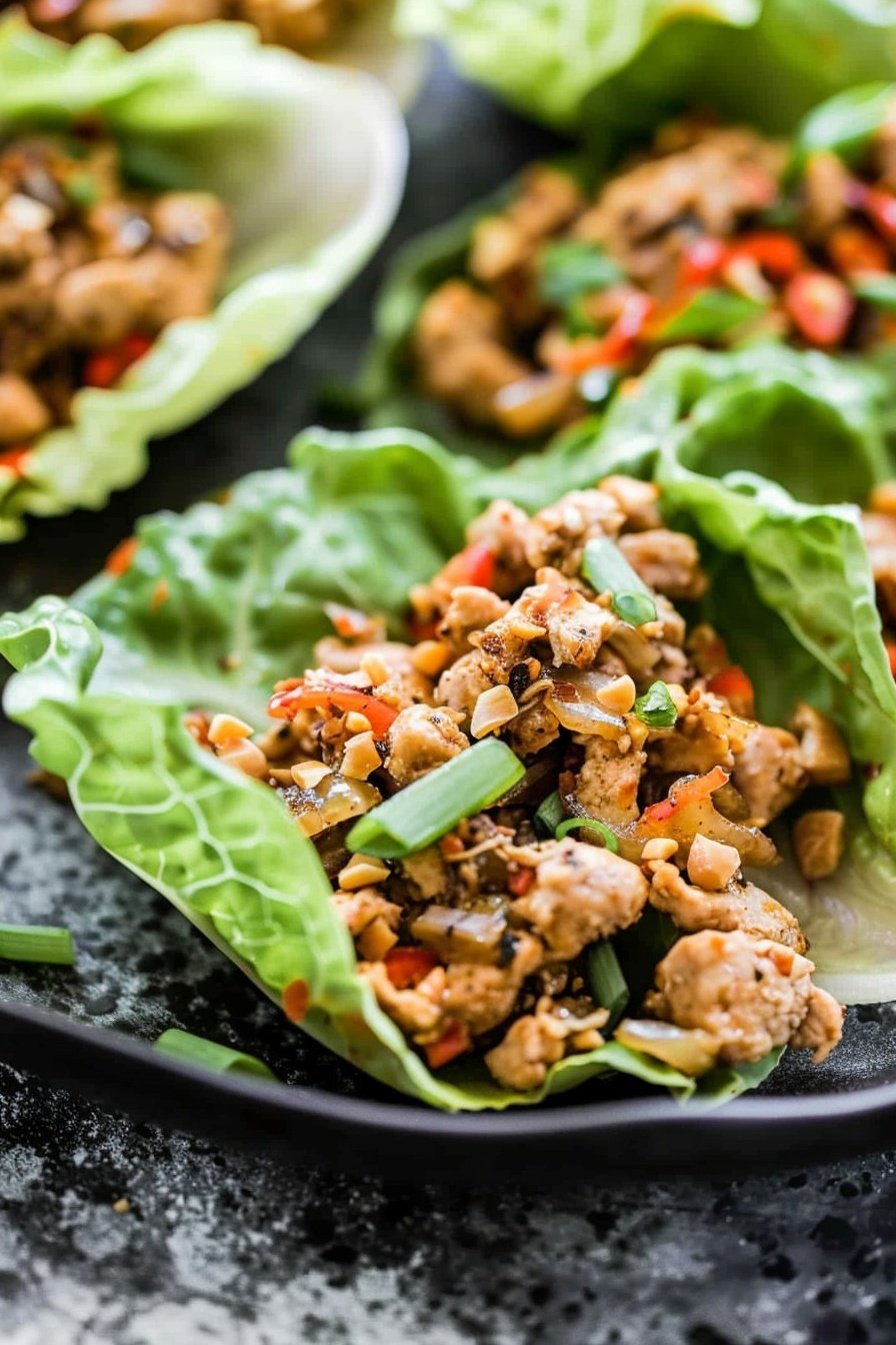 Thai Chicken Lettuce Wraps Tastes Better From Scratch