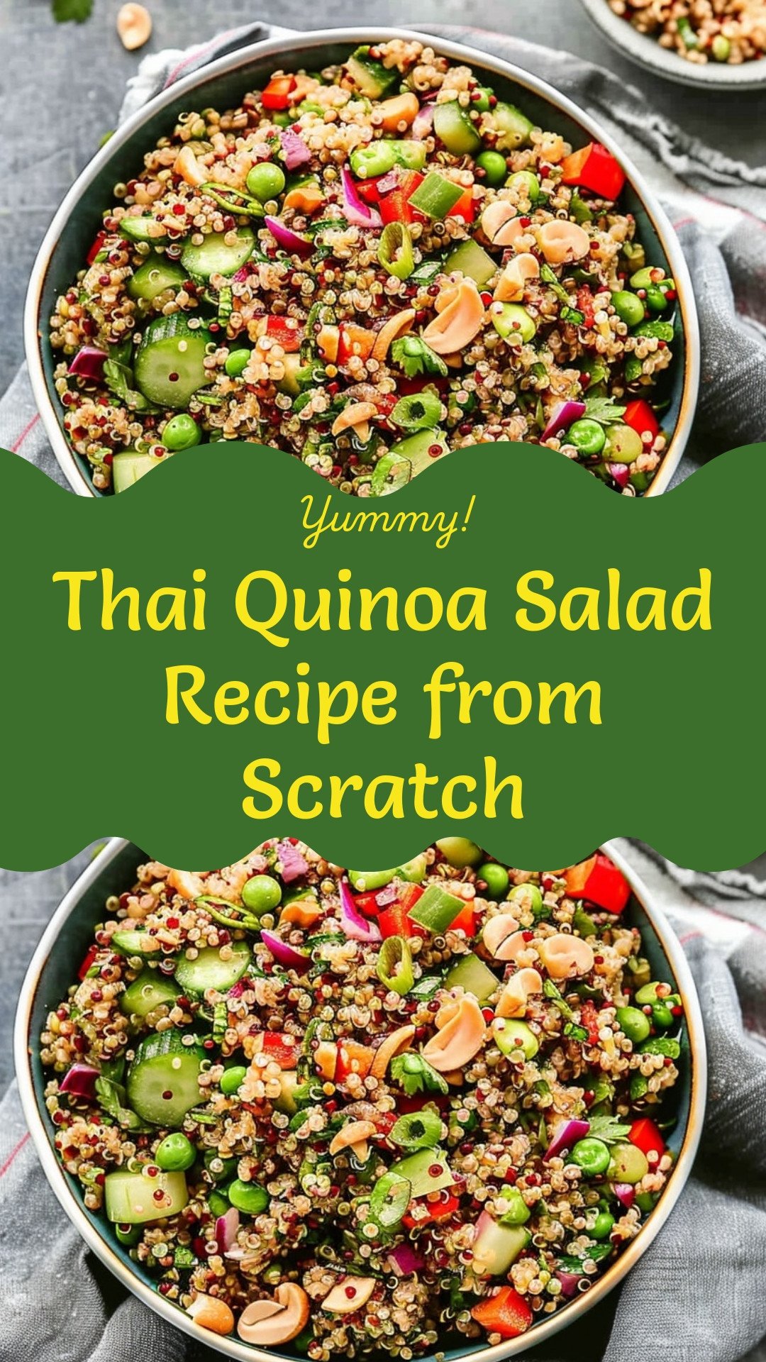 Thai Quinoa Salad Recipe from Scratch