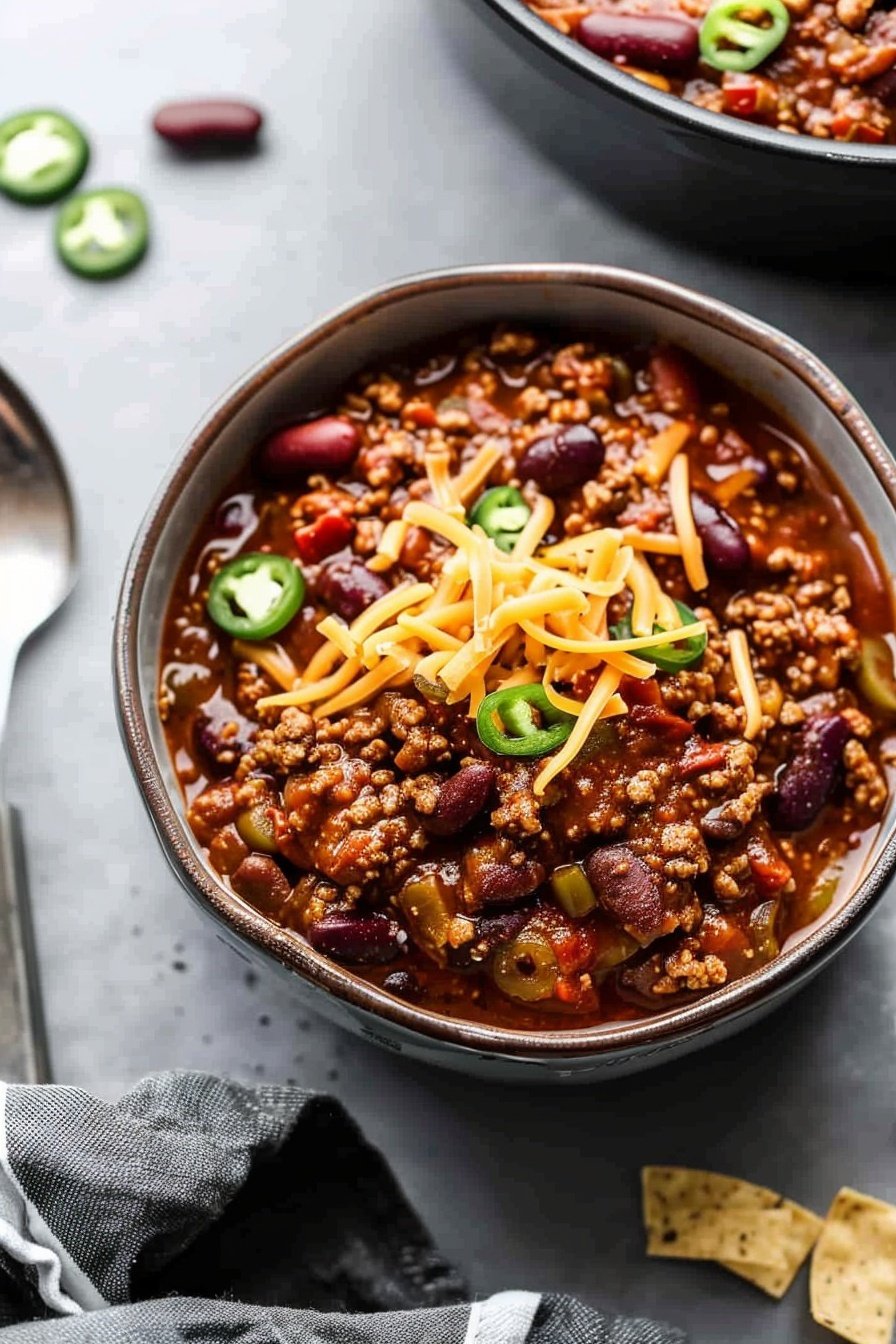 The Best Spicy Chili Recipe from Scratch