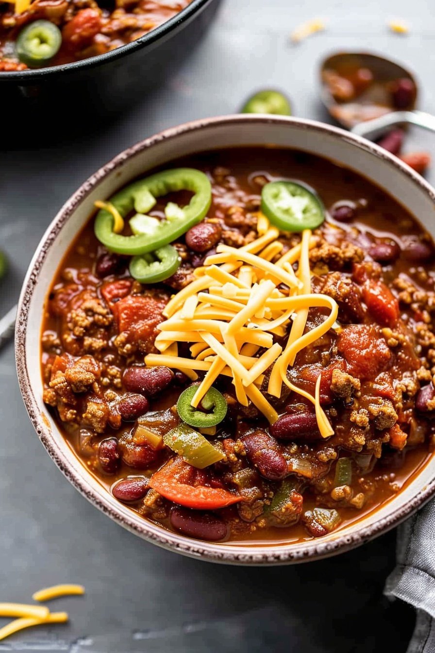 The Best Spicy Chili Recipe from Scratch
