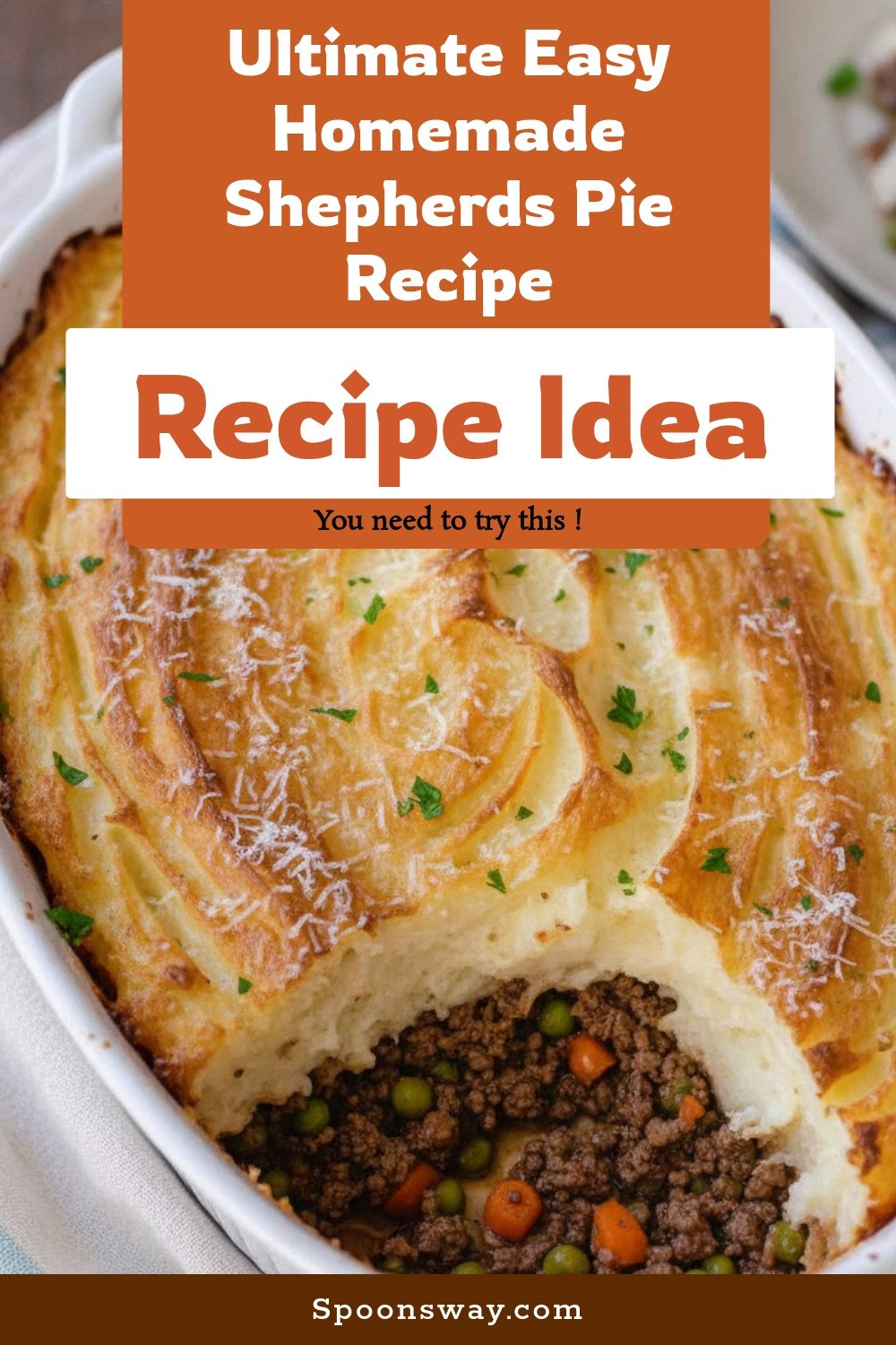 Ultimate Easy Homemade Shepherds Pie Recipe