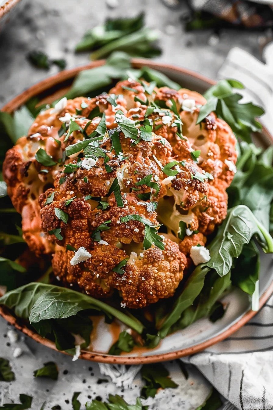 Whole Roasted Cauliflower Recipe Tastes Better From Scratch