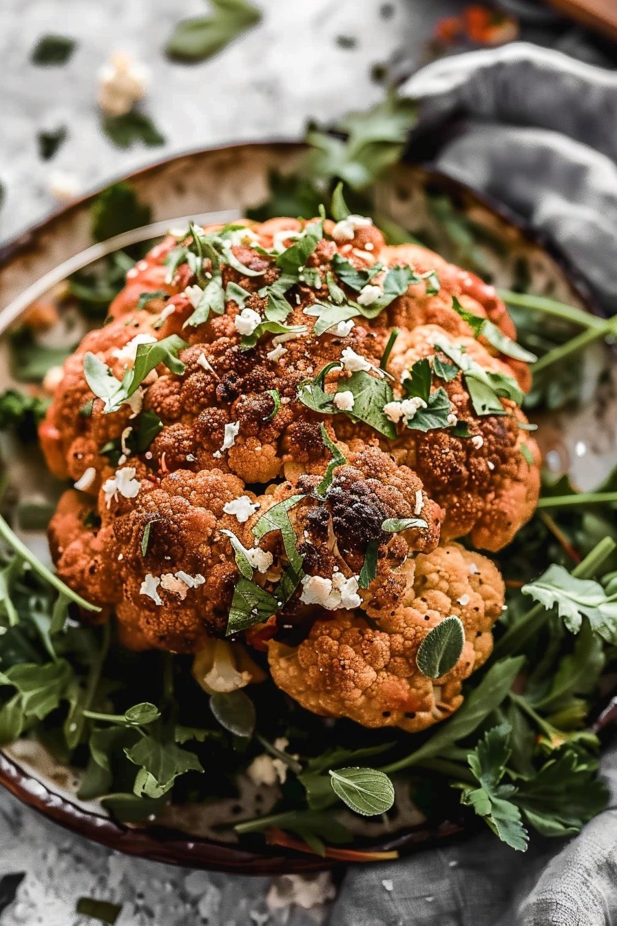 Whole Roasted Cauliflower Recipe Tastes Better From Scratch