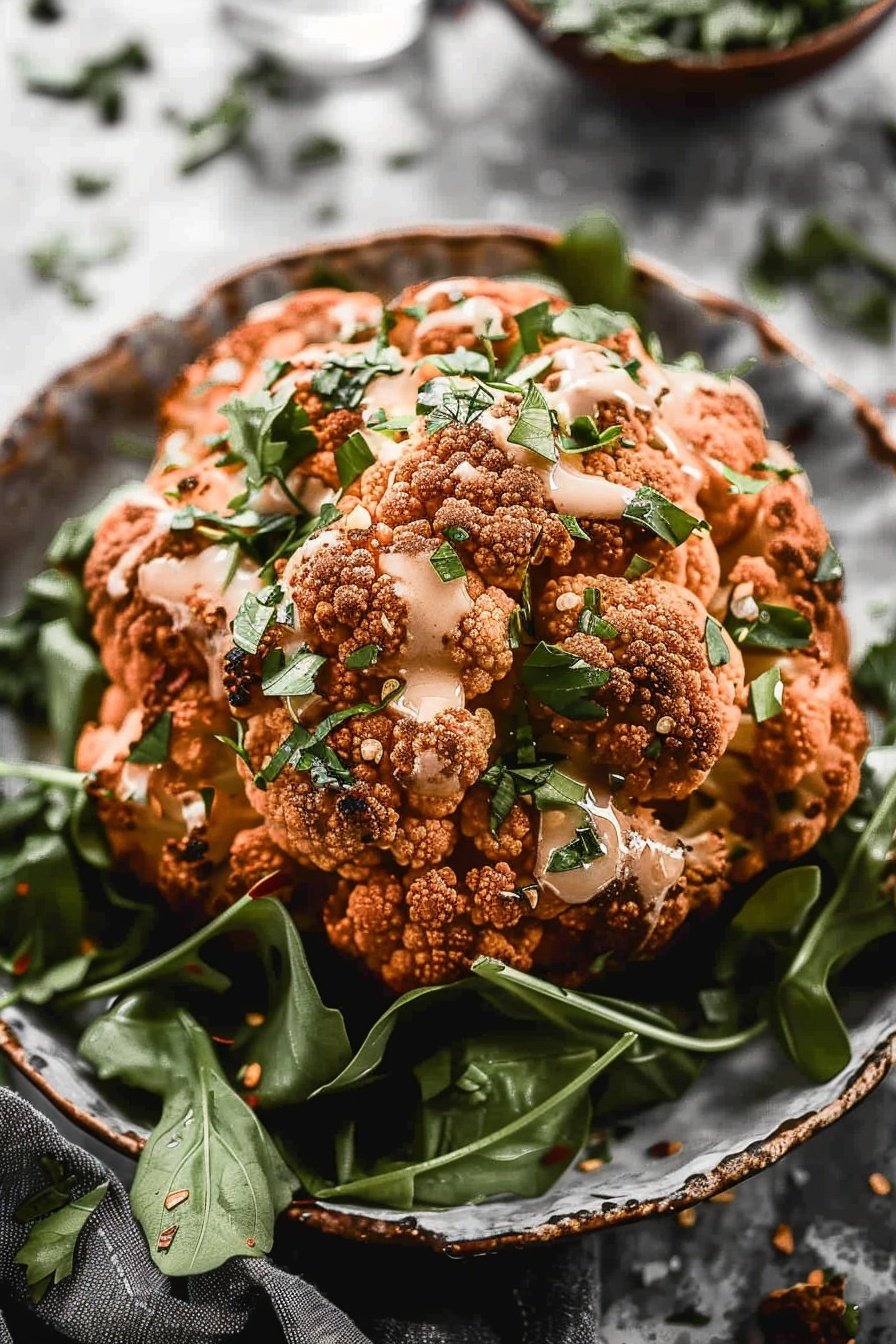 Whole Roasted Cauliflower Recipe Tastes Better From Scratch