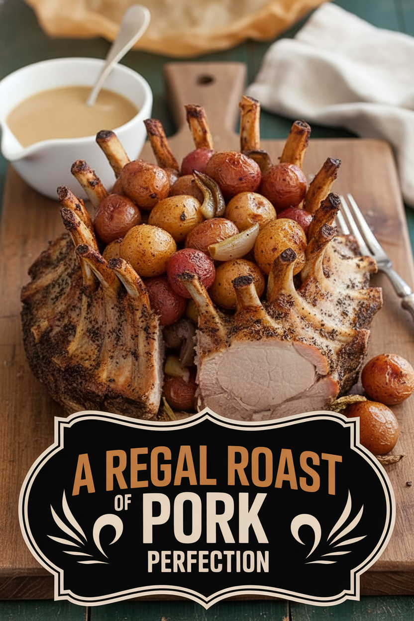 A Regal Roast of Pork Perfection