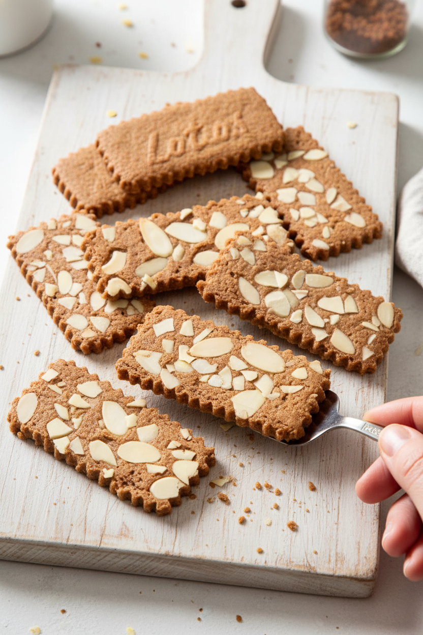 Almond Speculoos Spice Cookies