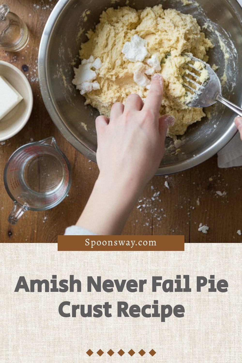 Amish Never Fail Pie Crust Recipe