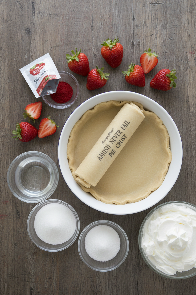 Amish Strawberry Pie Recipe for Summer