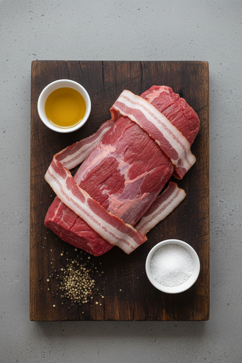 Bacon Wrapped Filet Mignon Perfection