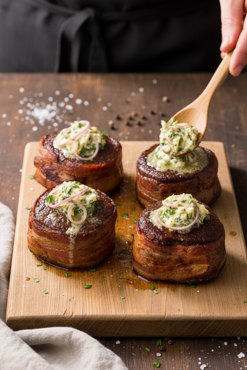 Bacon Wrapped Filet Mignon Perfection