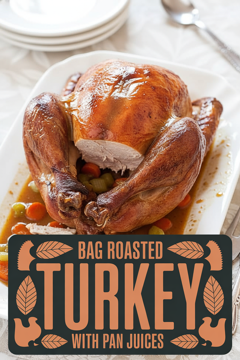 Bag Roasted Turkey with Pan Juices