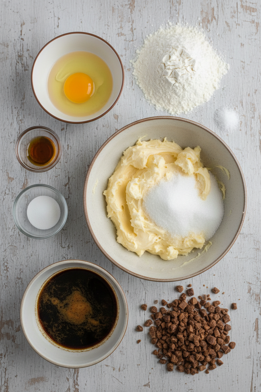 Buttery Coffee Toffee Crunch Cookies