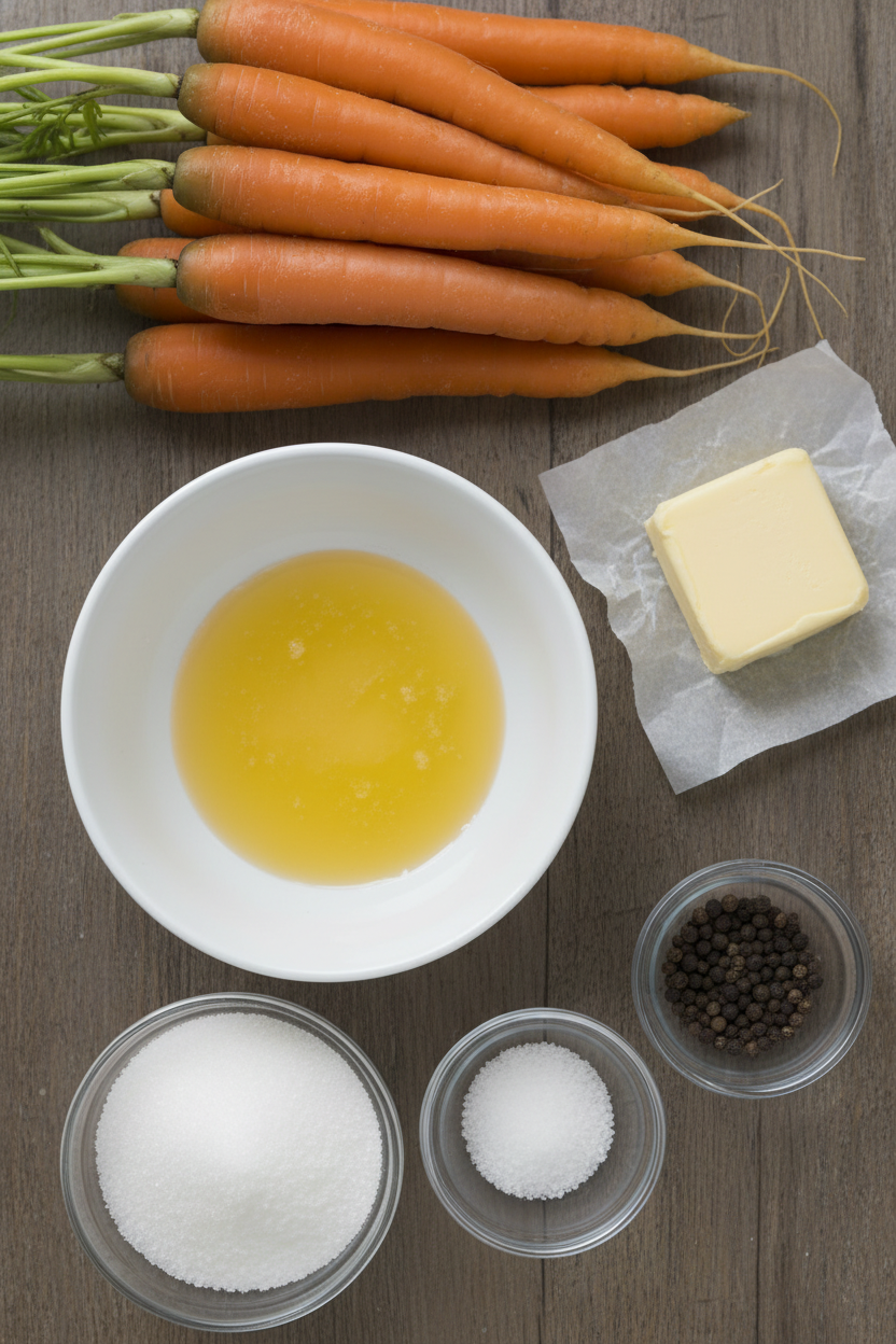 Candied Roasted Carrots with Honey Glaze