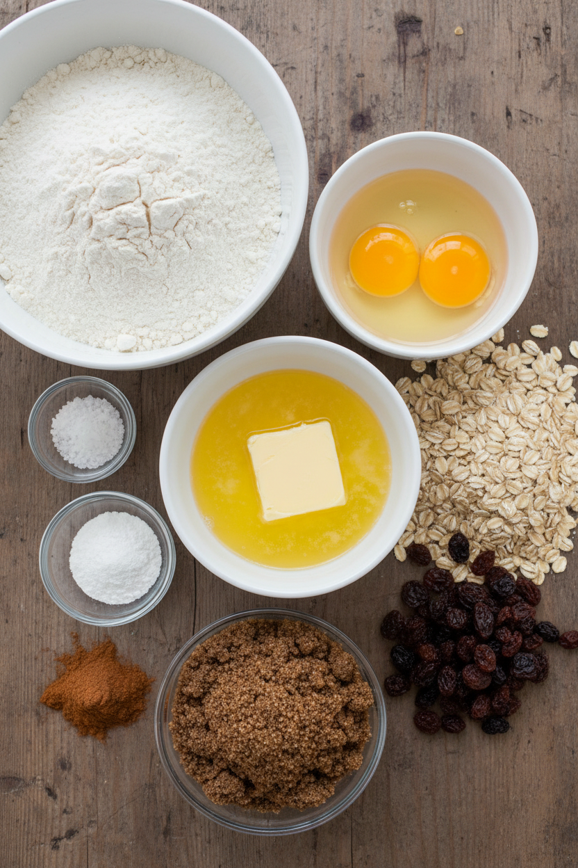 Chewy Oatmeal Raisin Cookie Perfection