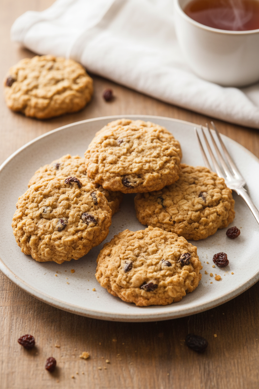 Chewy Oatmeal Raisin Cookie Perfection