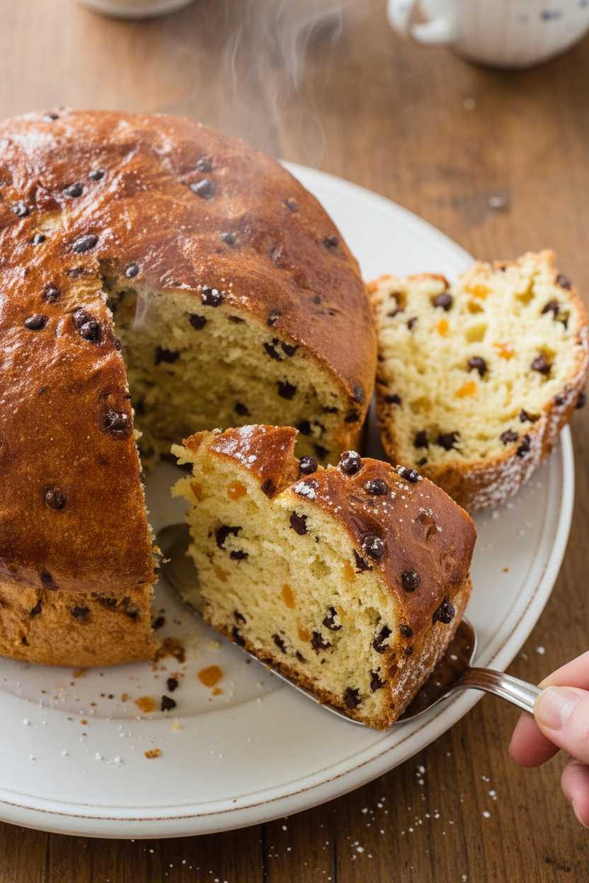 Chocolate Chip Holiday Bread