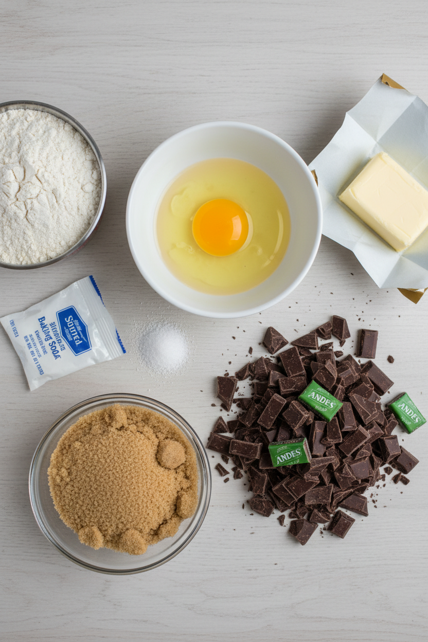 Chocolate Mint Cookie Perfection