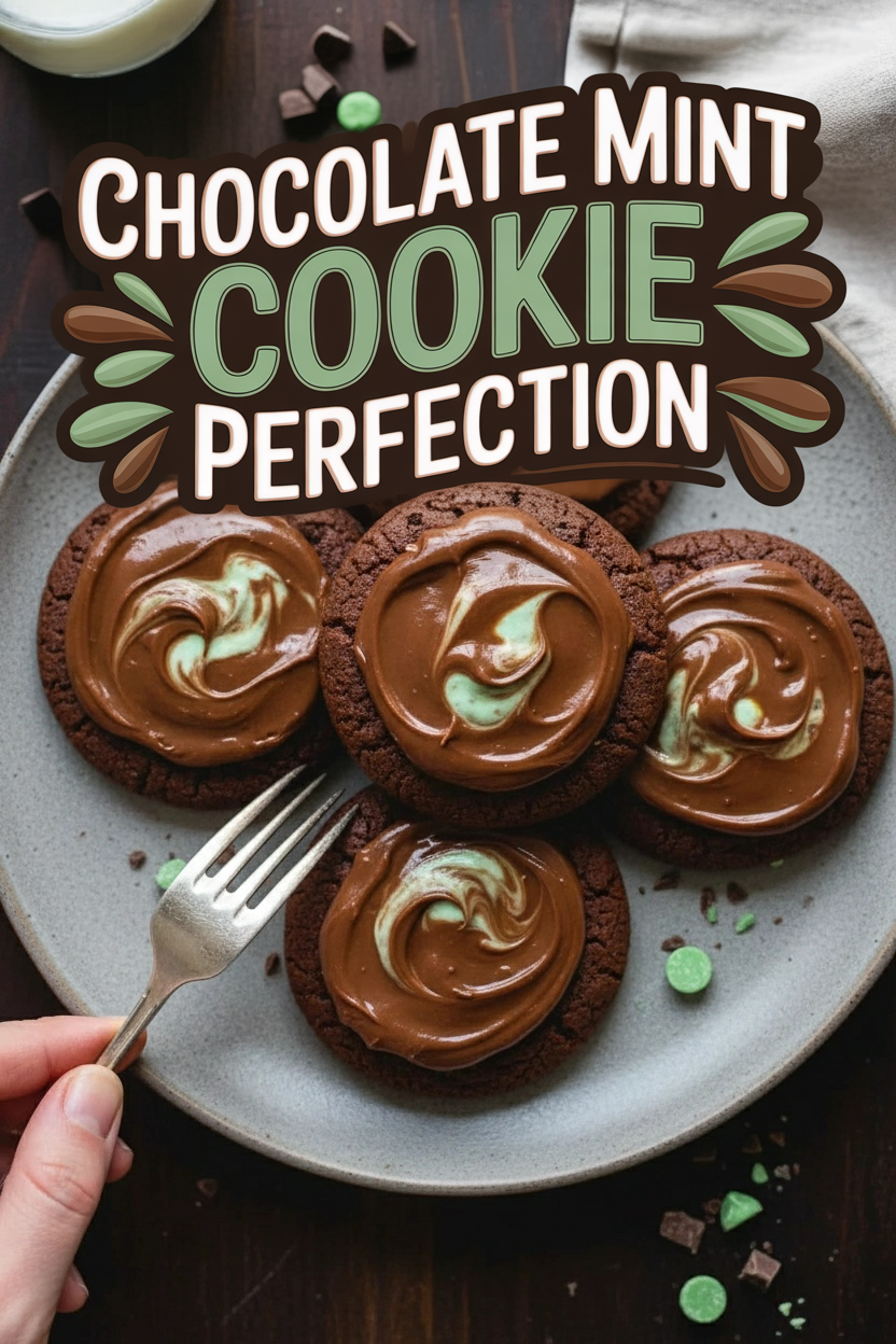 Chocolate Mint Cookie Perfection