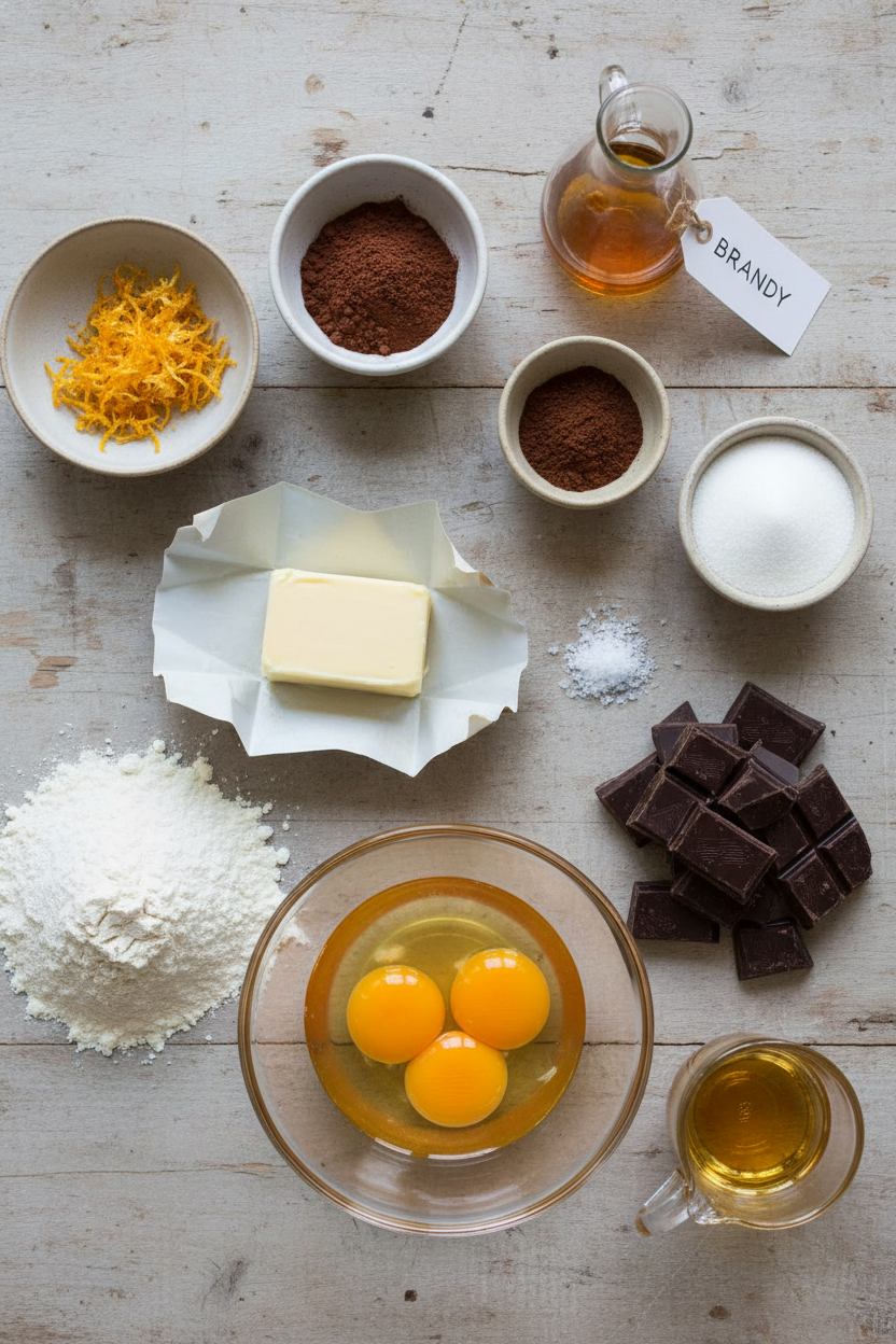 Chocolate Orange Glazed Butter Cookies