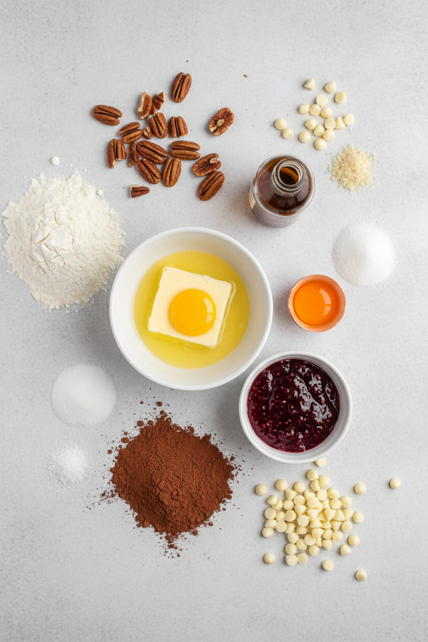 Chocolate Raspberry Thumbprint Cookies